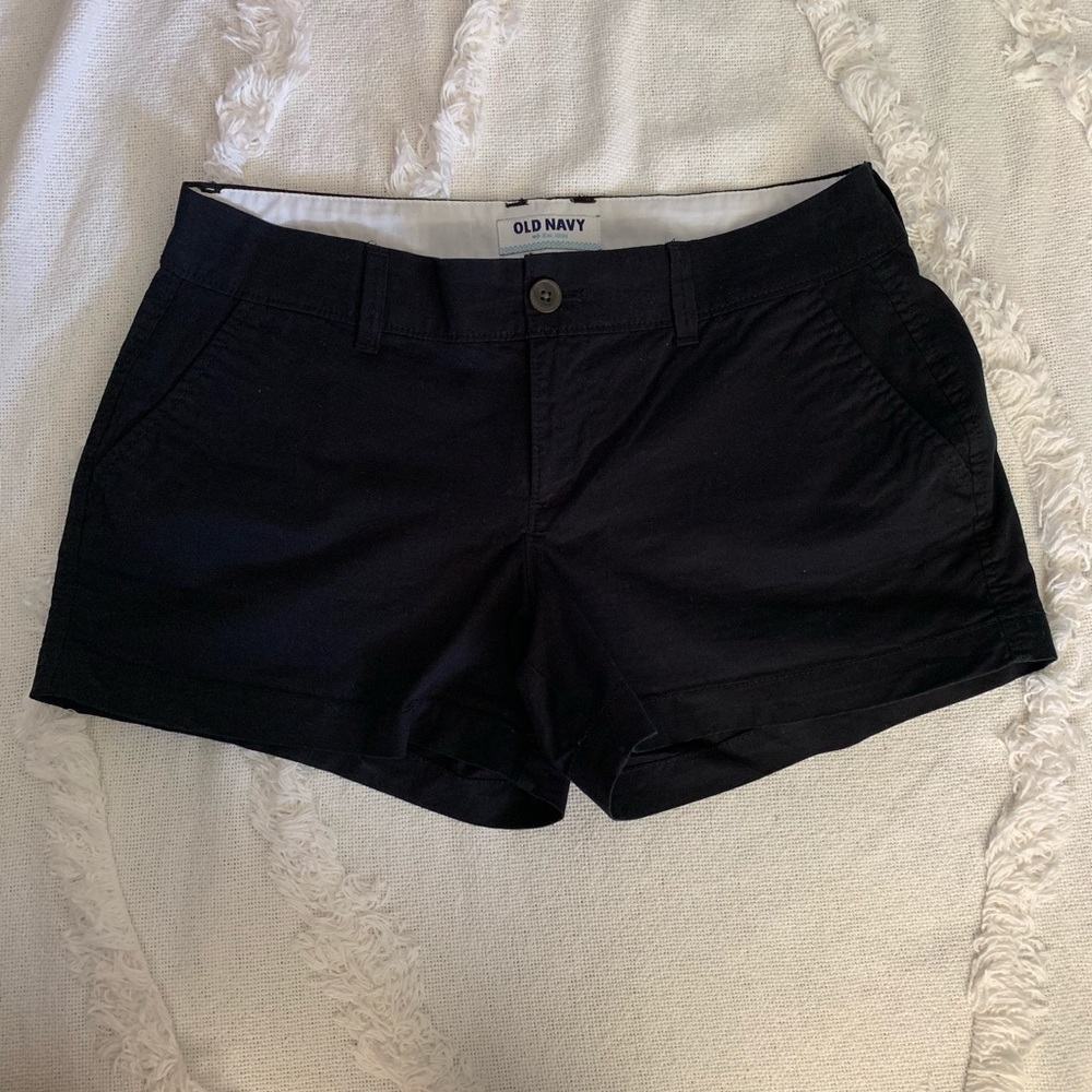 Old Navy Trouser Shorts Black - Size 2